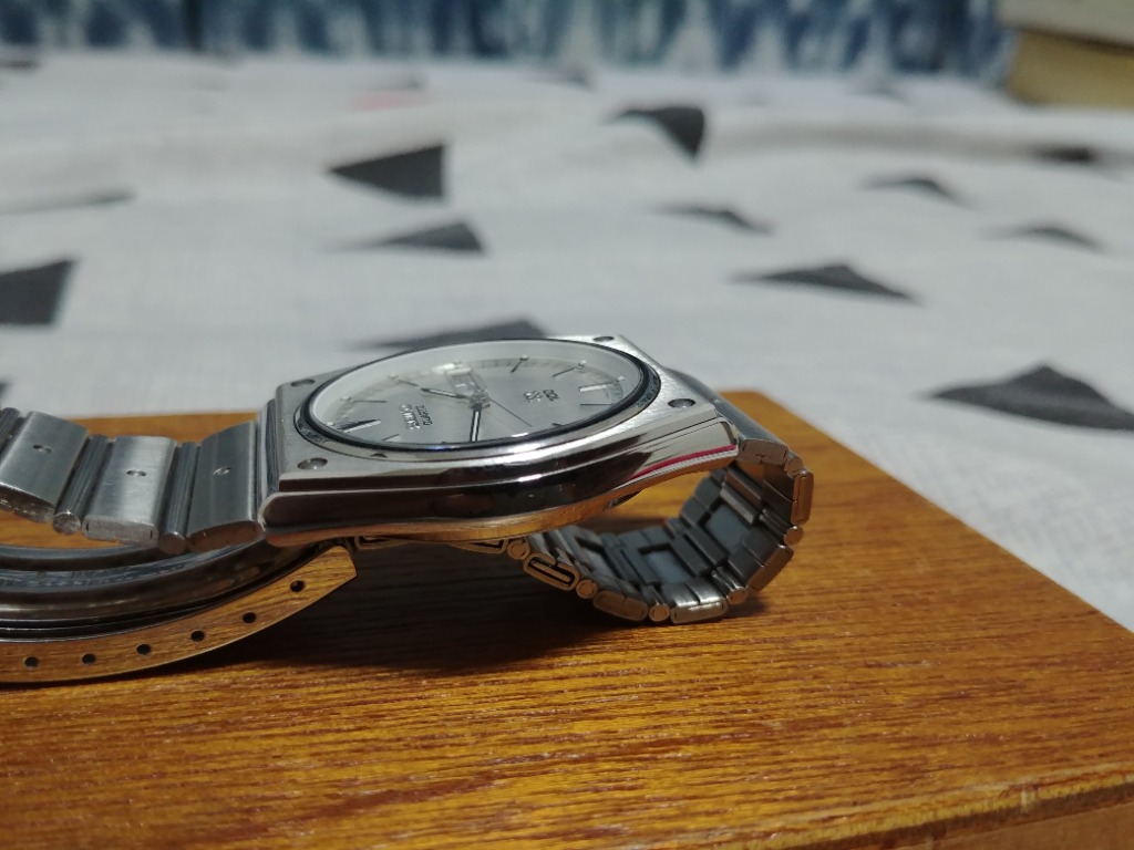 Seiko 8123-6060 ( SQ quartz version , Rare japan suwa