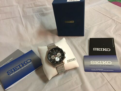 seiko men's chronograph sks593