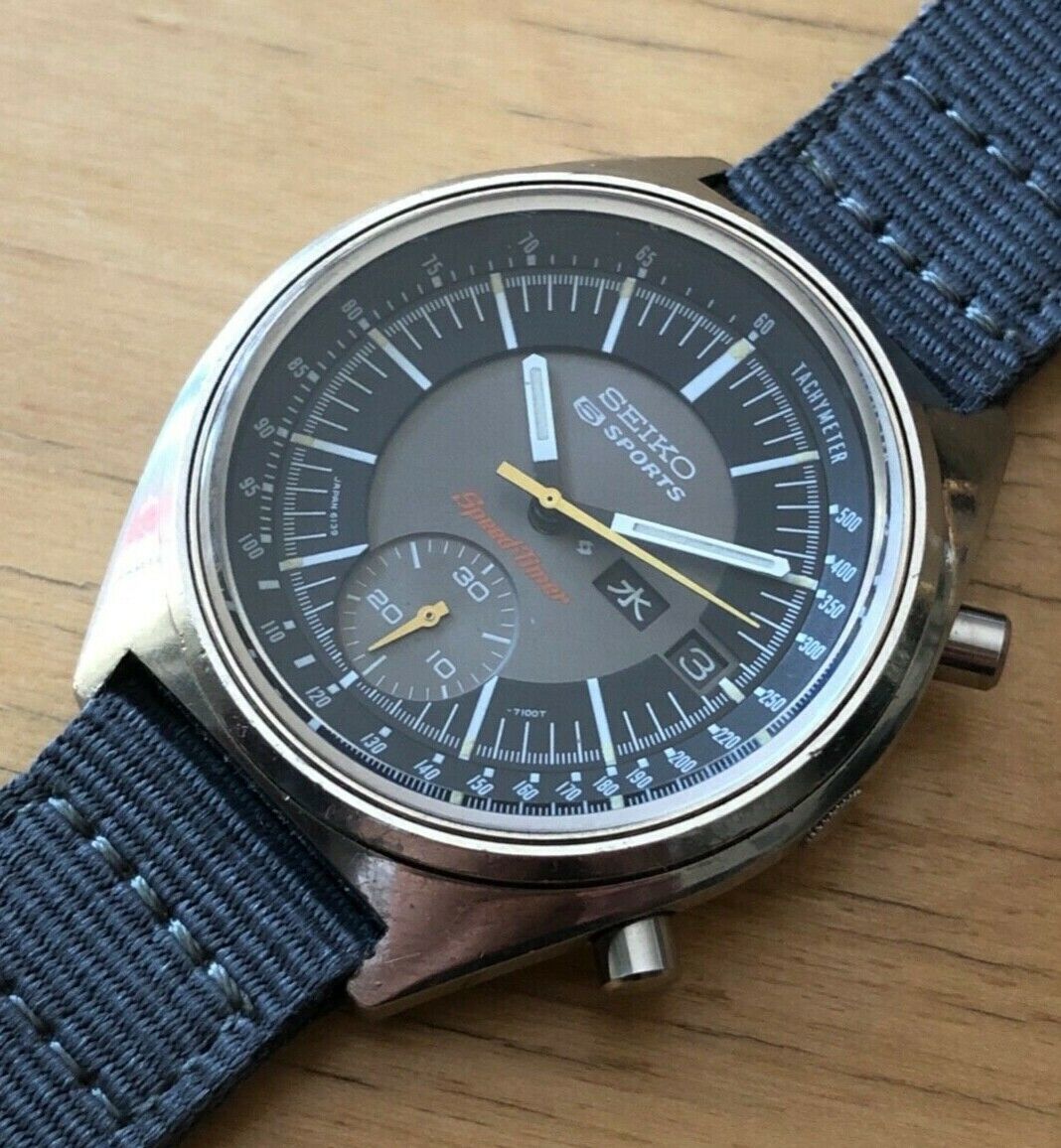 Seiko Speedtimer 6139-7050 Price as of June 2026 | WatchCharts