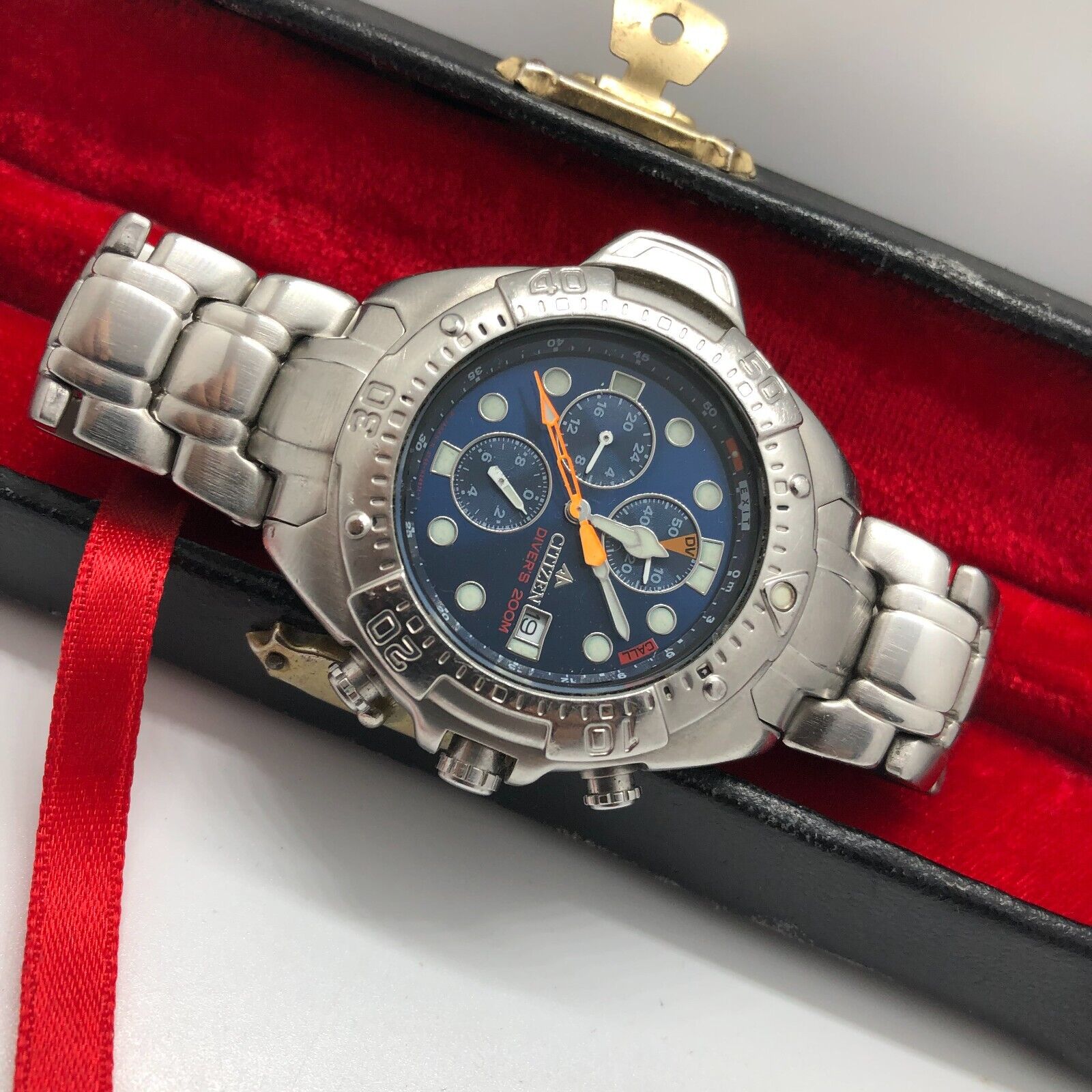 Vintage Citizen Promaster Aqualand 3740-H15068 Chronograph