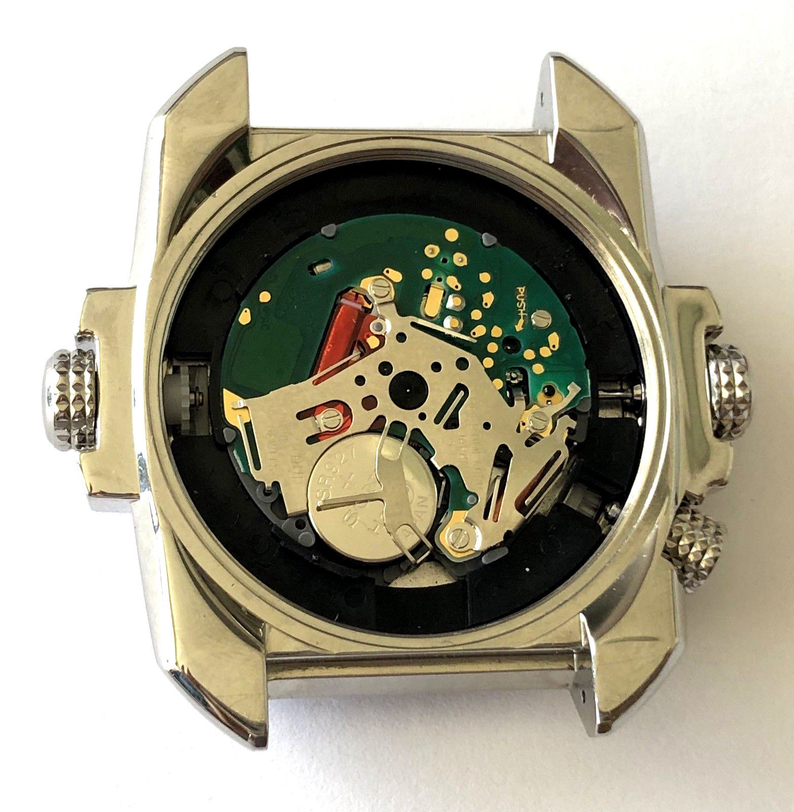 【新品電池】SEIKO 6A32-00H0 1997年9月 Seiko 6A32 00E0 Perpetual Calendar St Steel Mens Wrist Watch Runs