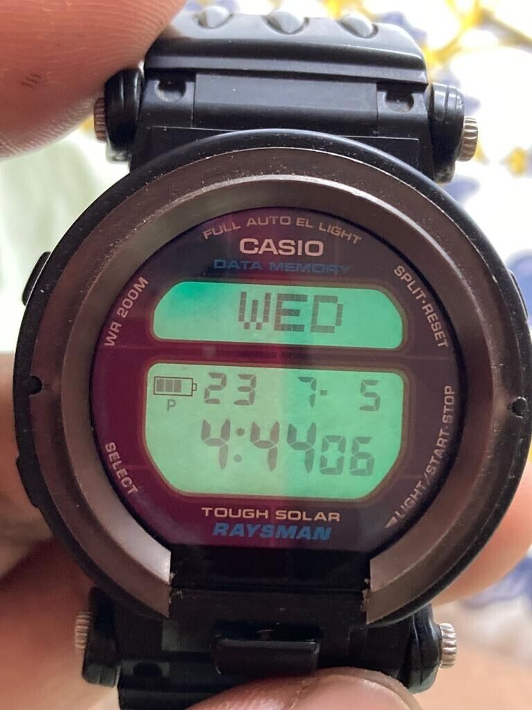 Vintage Casio G-Shock 1803 DW-9300 Raysman Data Memory Vintage Casio G-Shock 1803 DW-9300 Raysman Data Memory