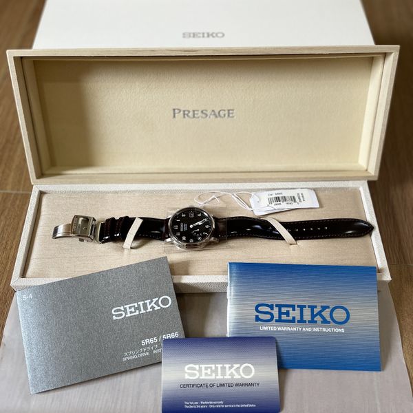 2,900 USD] Seiko Presage Spring Drive | WatchCharts