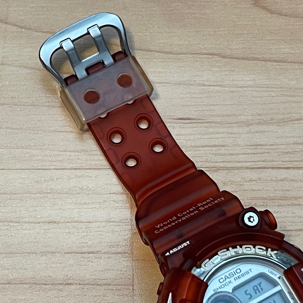WTS] Casio G-Shock DW-8201WC-7T WCCS Frogman Red Jelly