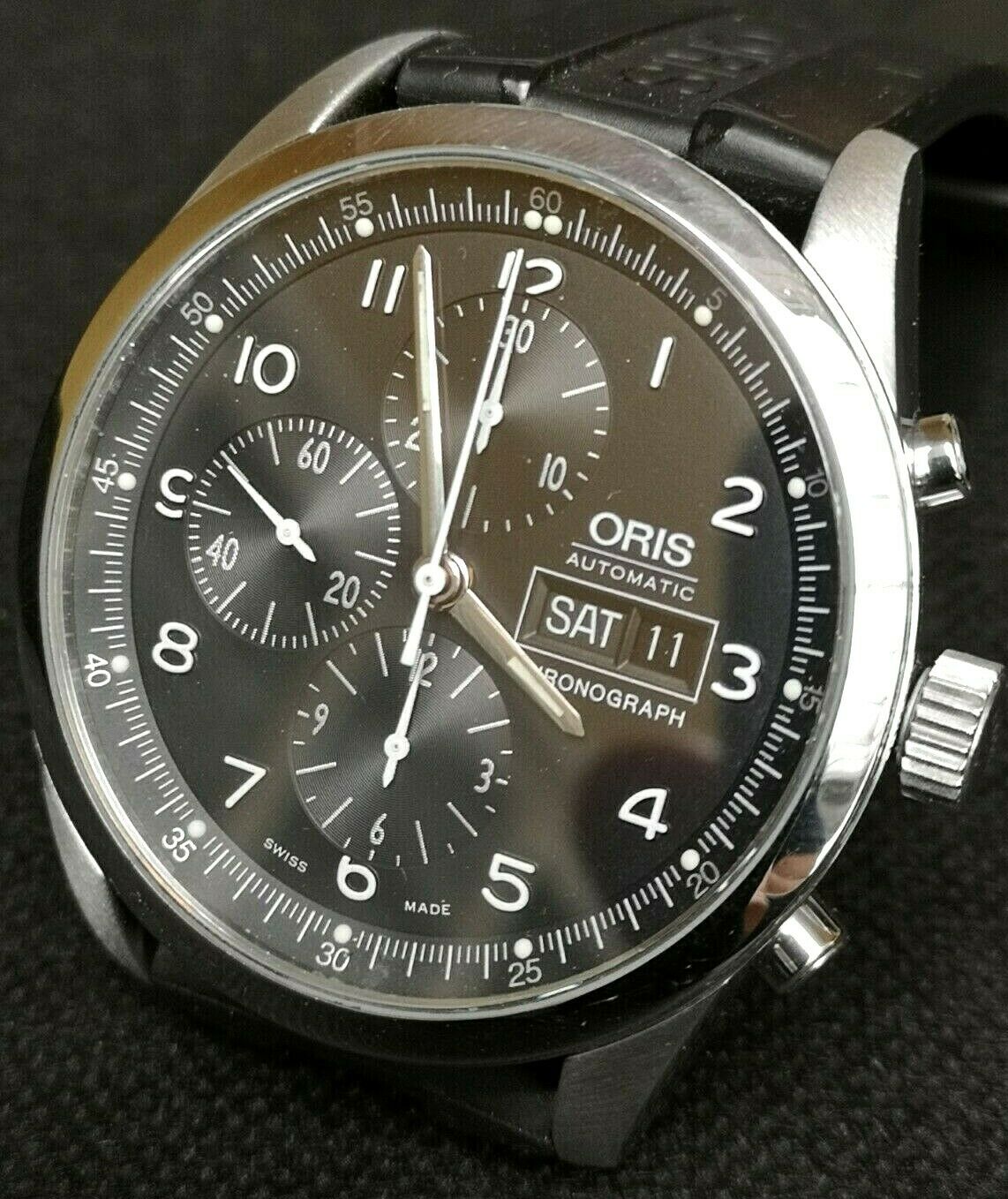 ORIS CLASSIC XXL Chronograph Ref. 7515 Automatic Stainless Steel