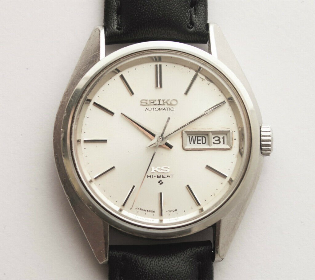 Serviced 1960`s Vintage King Seiko KS 5625-7111 Automatic Watch day ...