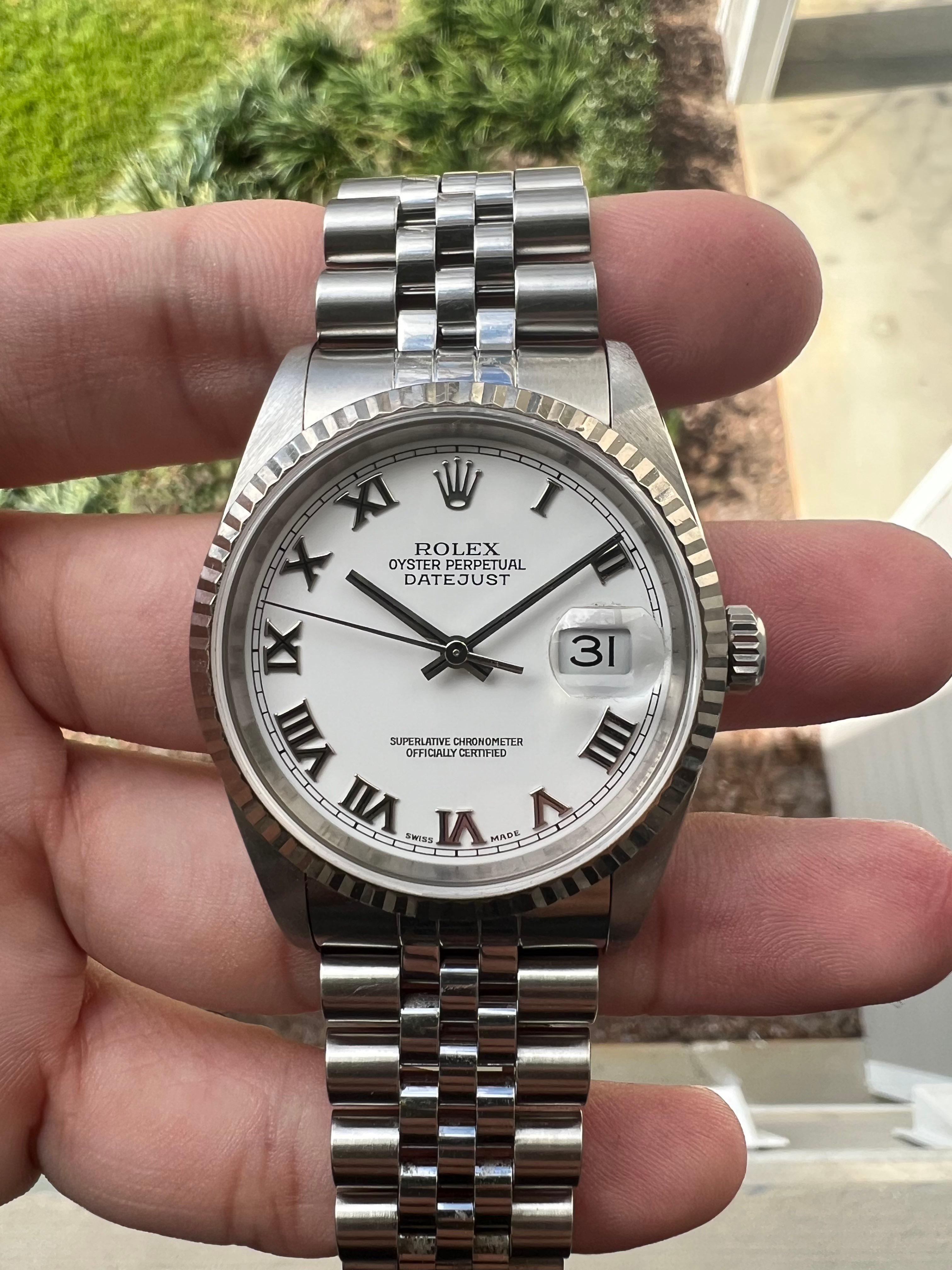 Rolex 2024 datejust 2001