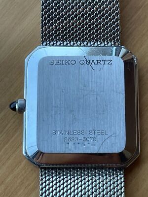 ヴィンテージ SEIKO 2620-5070 スクエア 稼働品 美品 希少