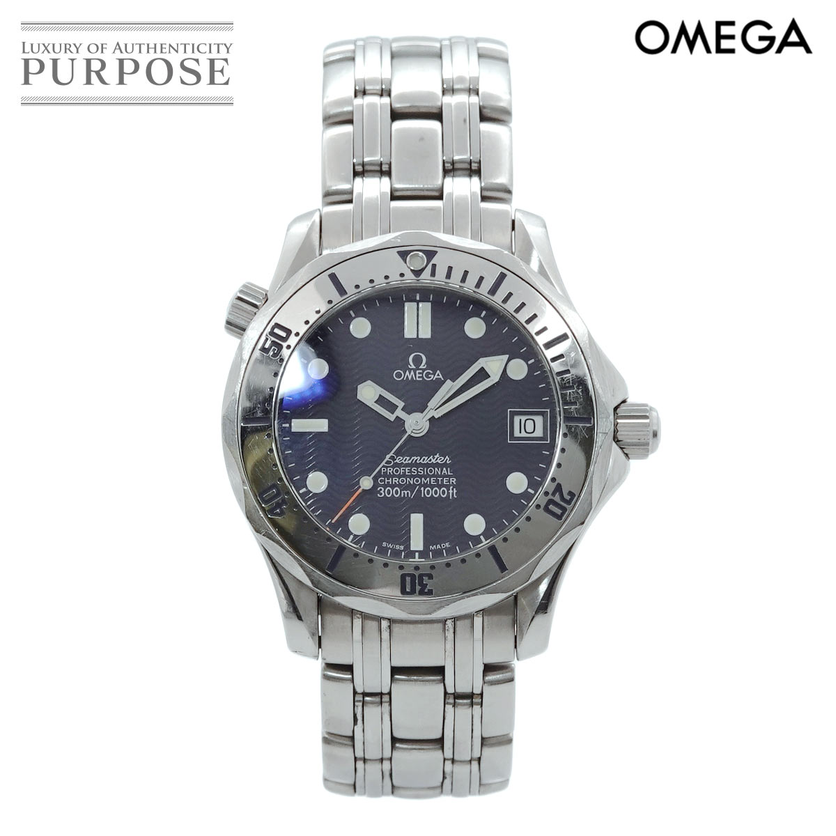 Omega OMEGA Seamaster Professional 2552 80 Boys Watch Date Navy