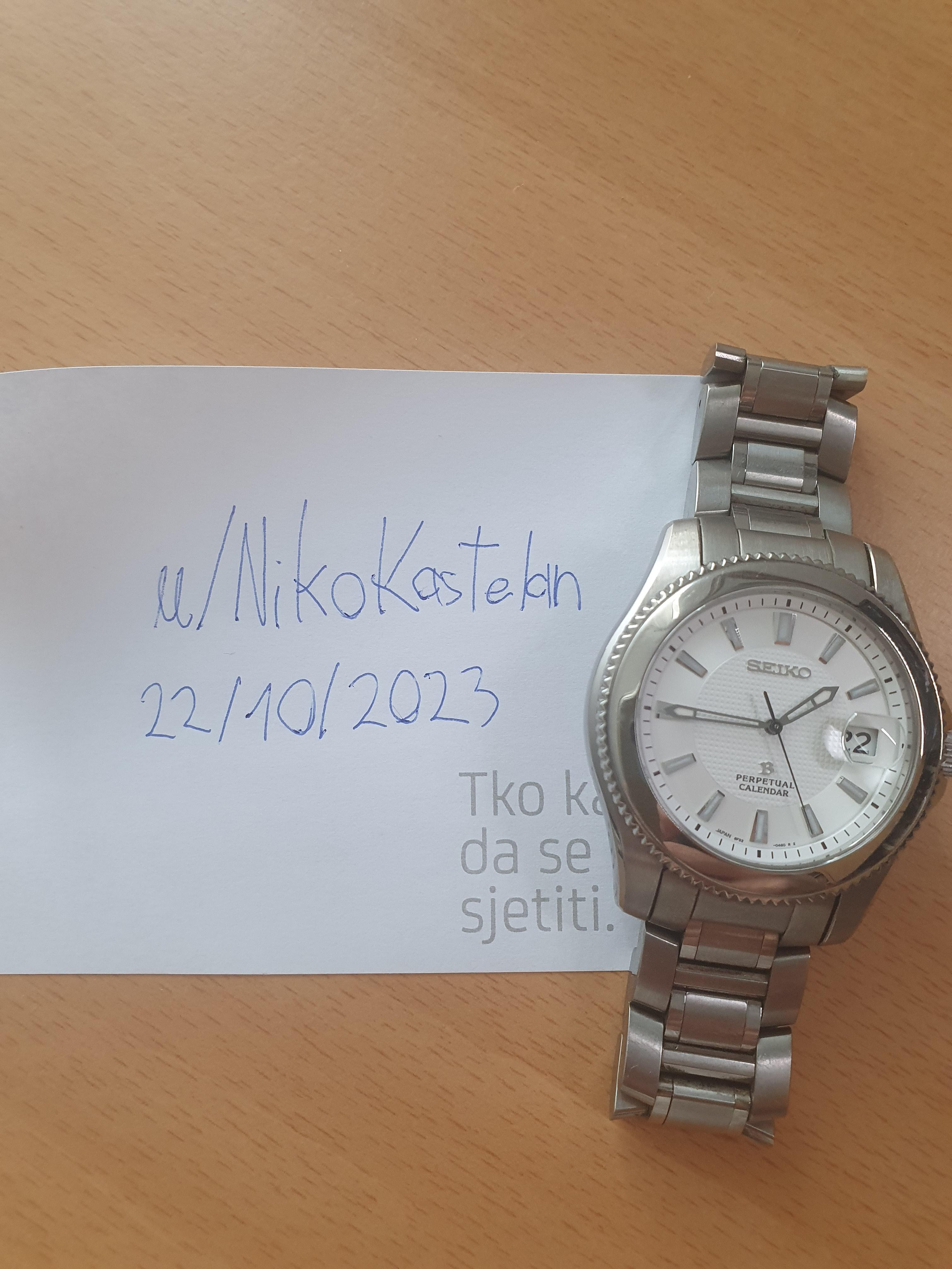 WTS Seiko Brightz SAGM003 HAQ Titanium Perpetual Calendar 360