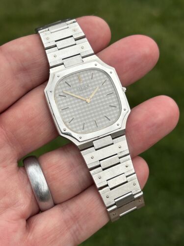 RUNS GREAT! Stunning Vintage 1980s SEIKO Credor 'Santos' Ref