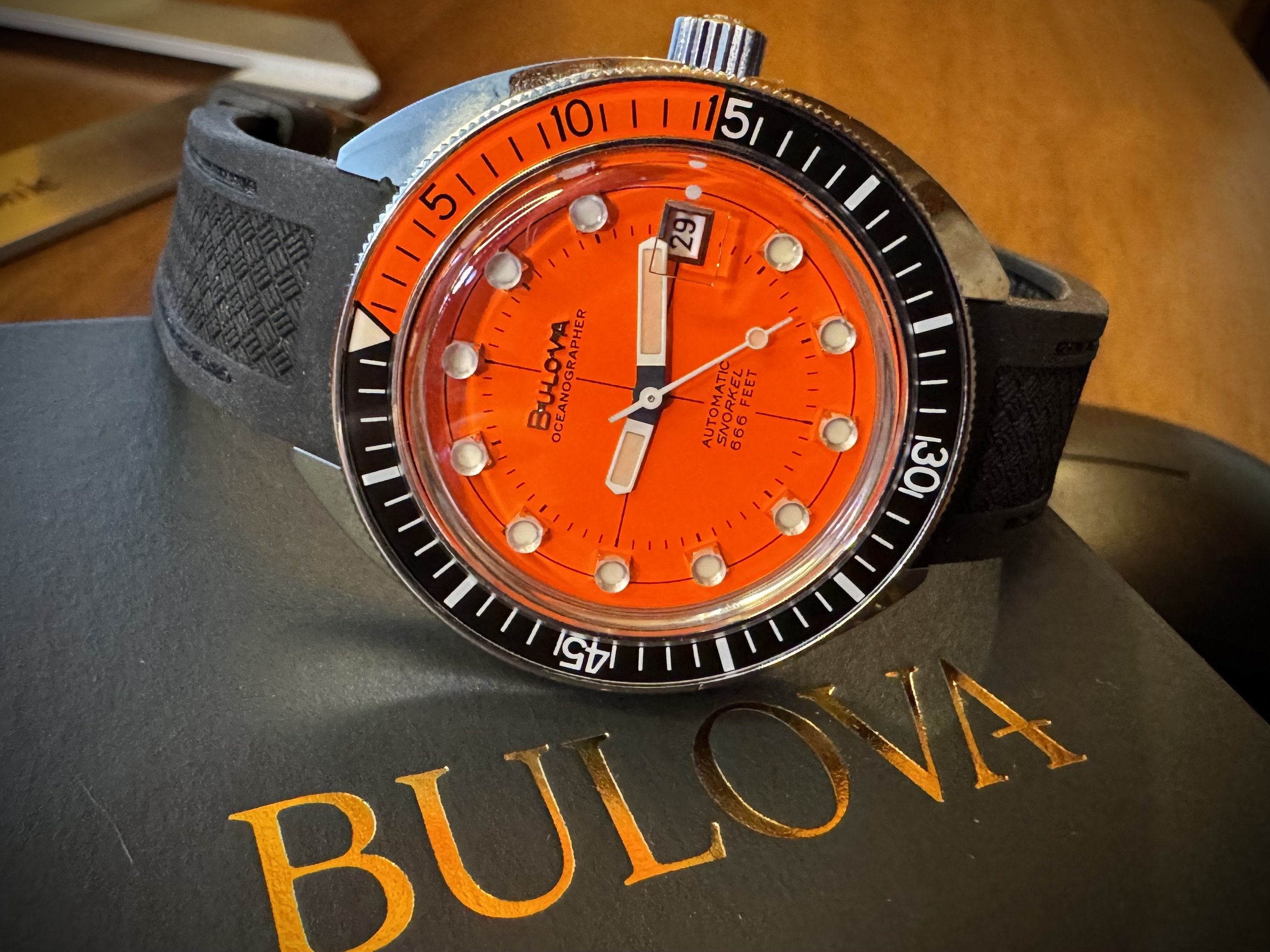 Bulova devil diver orange for sale hotsell