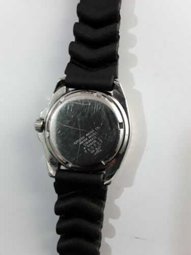 CITIZEN 4-824199-Y diver's watch automatic 8200 Japan, Kanji