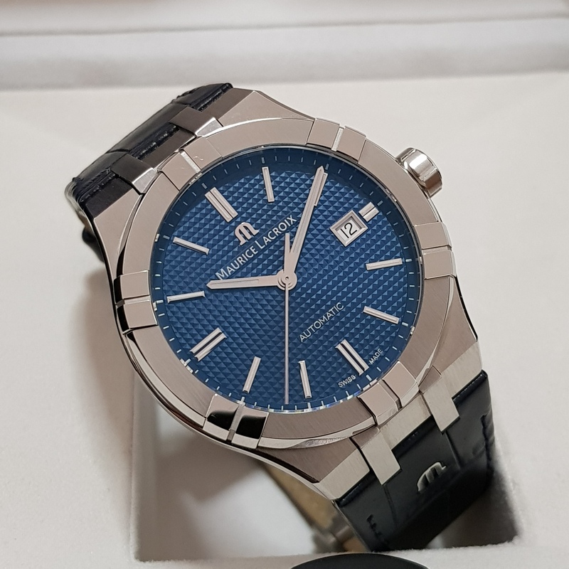 WTS Maurice Lacroix Aikon A1 6008 BNIB blue dial WatchCharts