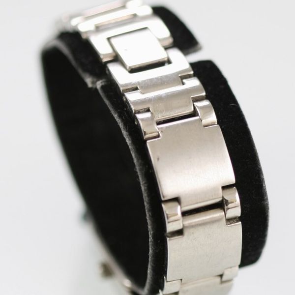 Fossil F2 Watch Women Silver Stainless Steel Water Resist White Battery ...