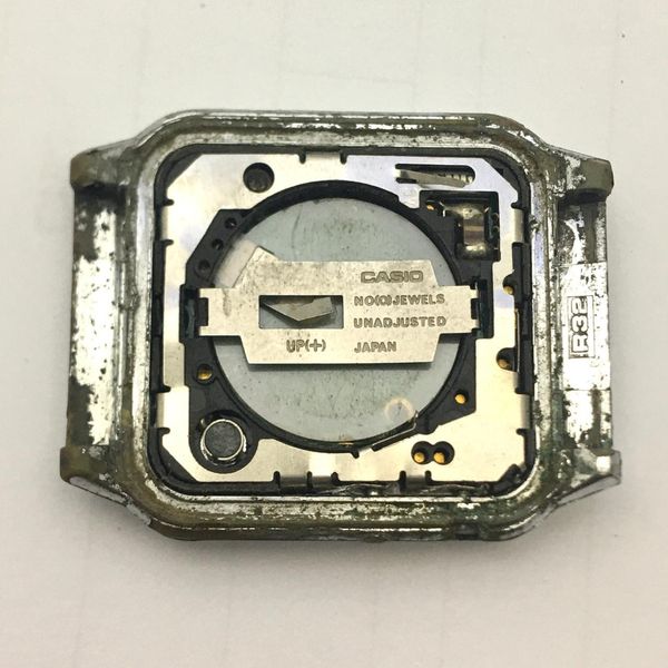 Casio CA-503 Module 433 Alarm Calculator Menâ s Watch For Parts ...