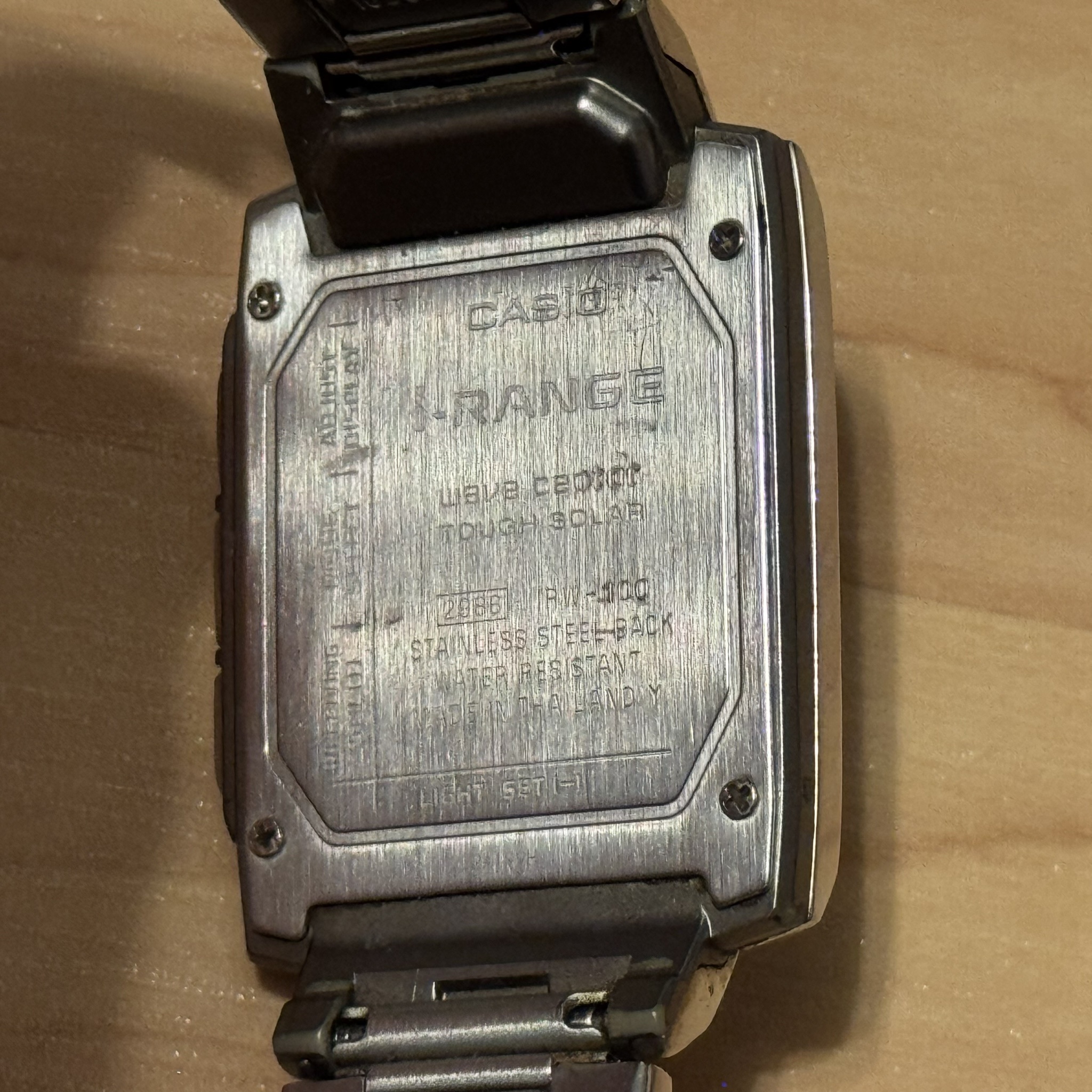 時計 CASIO i-range IRW-100 WTS] Casio I-RANGE IRW-100 Tough Solar Wave Ceptor Men's