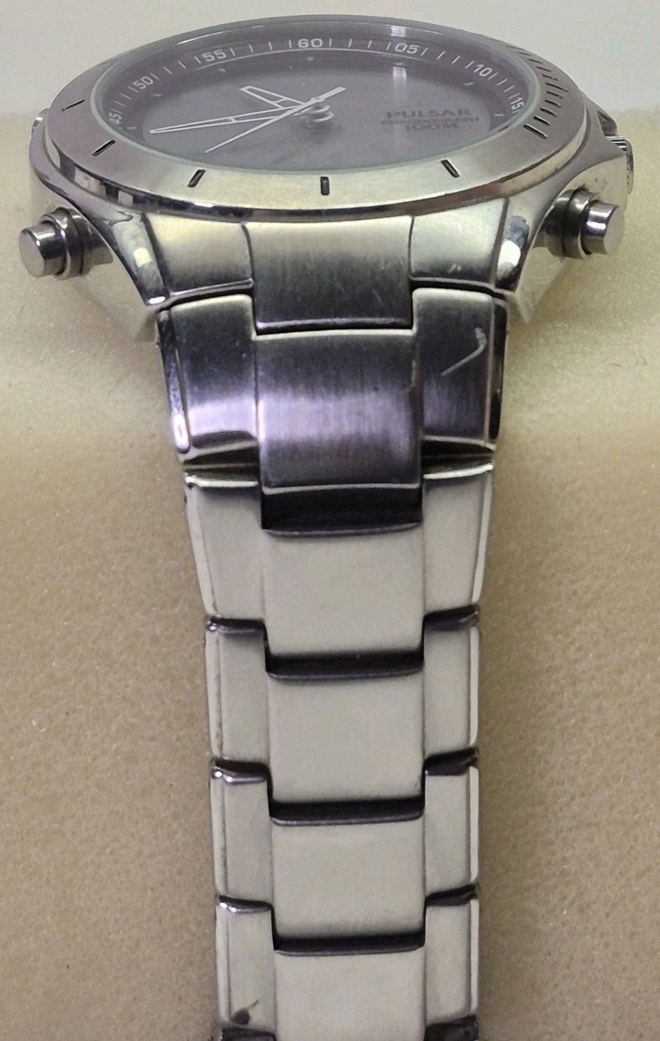 Rare Pulsar Seiko NX01-X001 Chronograph Analog / Digital Dual