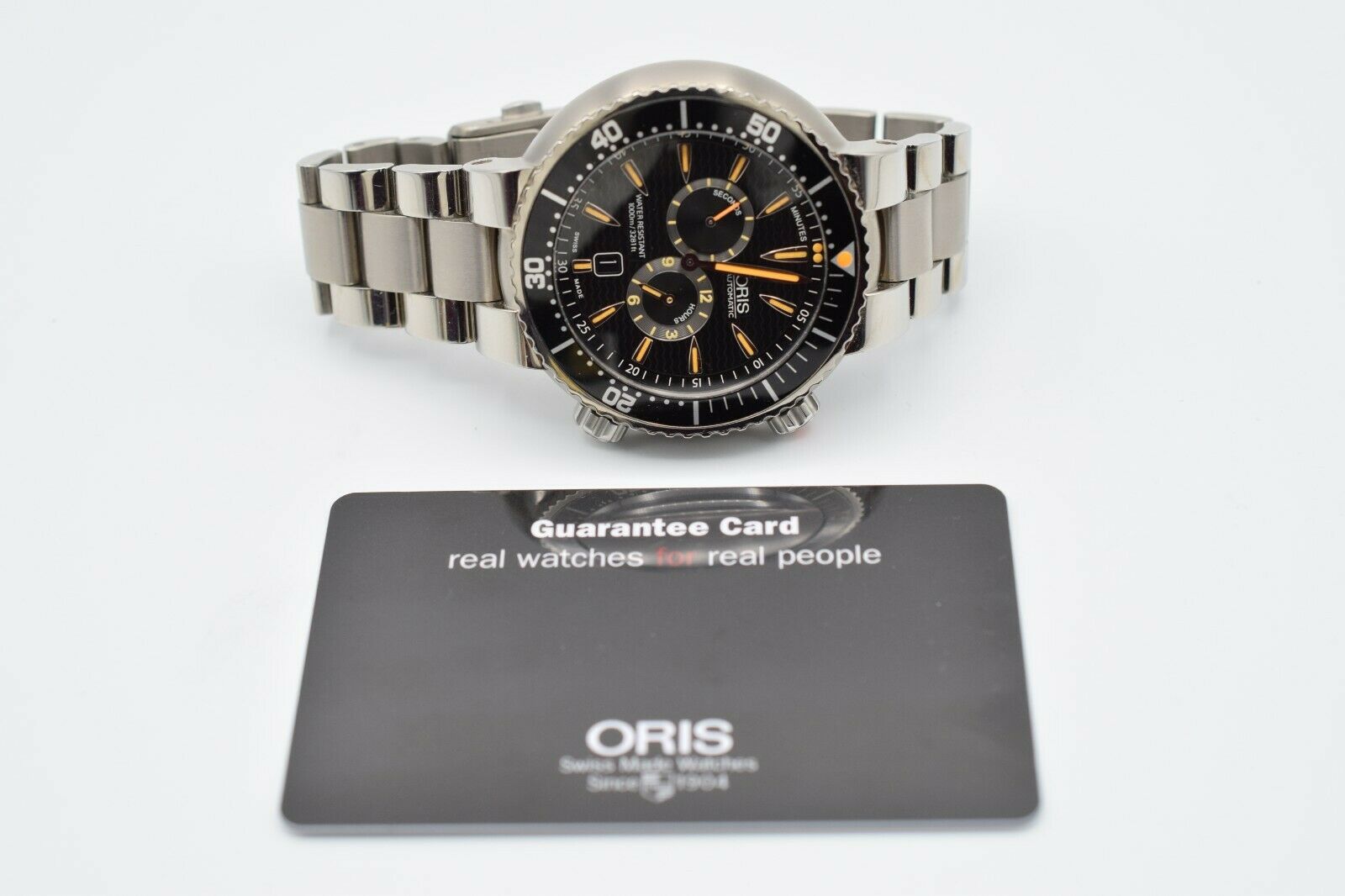 Oris Divers Regulator Regulateur Der Meistertaucher Titanium Men s Watch 7610 WatchCharts