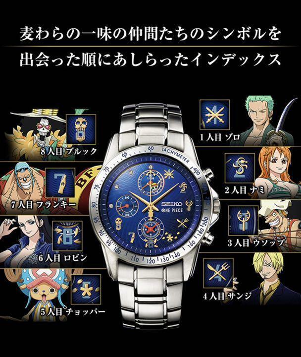 ONE PIECE ANIMATION 20th ANNIVERSARY LIMITED EDITION Watch Seiko