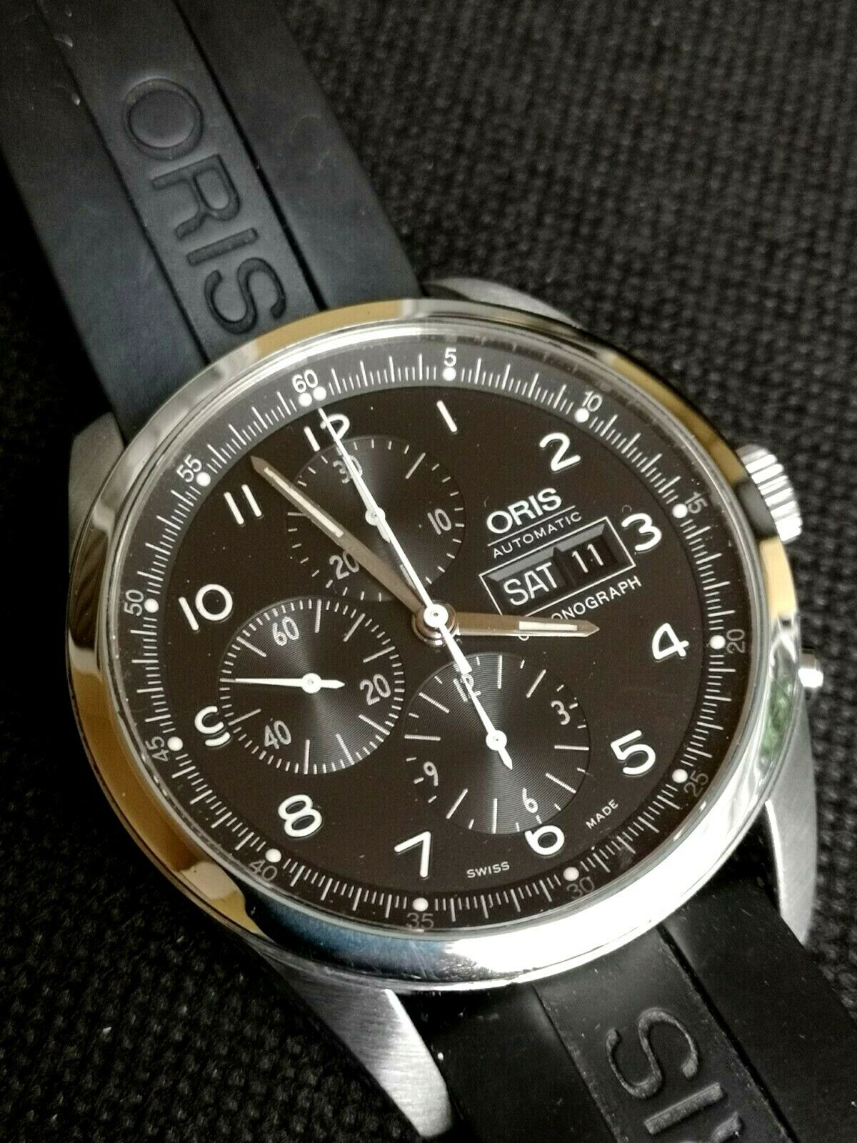 ORIS CLASSIC XXL Chronograph Ref. 7515 Automatic Stainless Steel