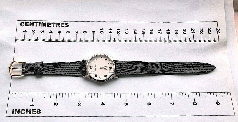 Montre à Gousset Pierre Rucci à Mouvement Quartz - Occasion Avec Chaîne En Acier Inoxydable