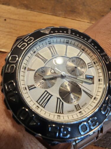 Guess Collection GC 32500 Chronograph Mens 100 M Swiss Made 42 MM