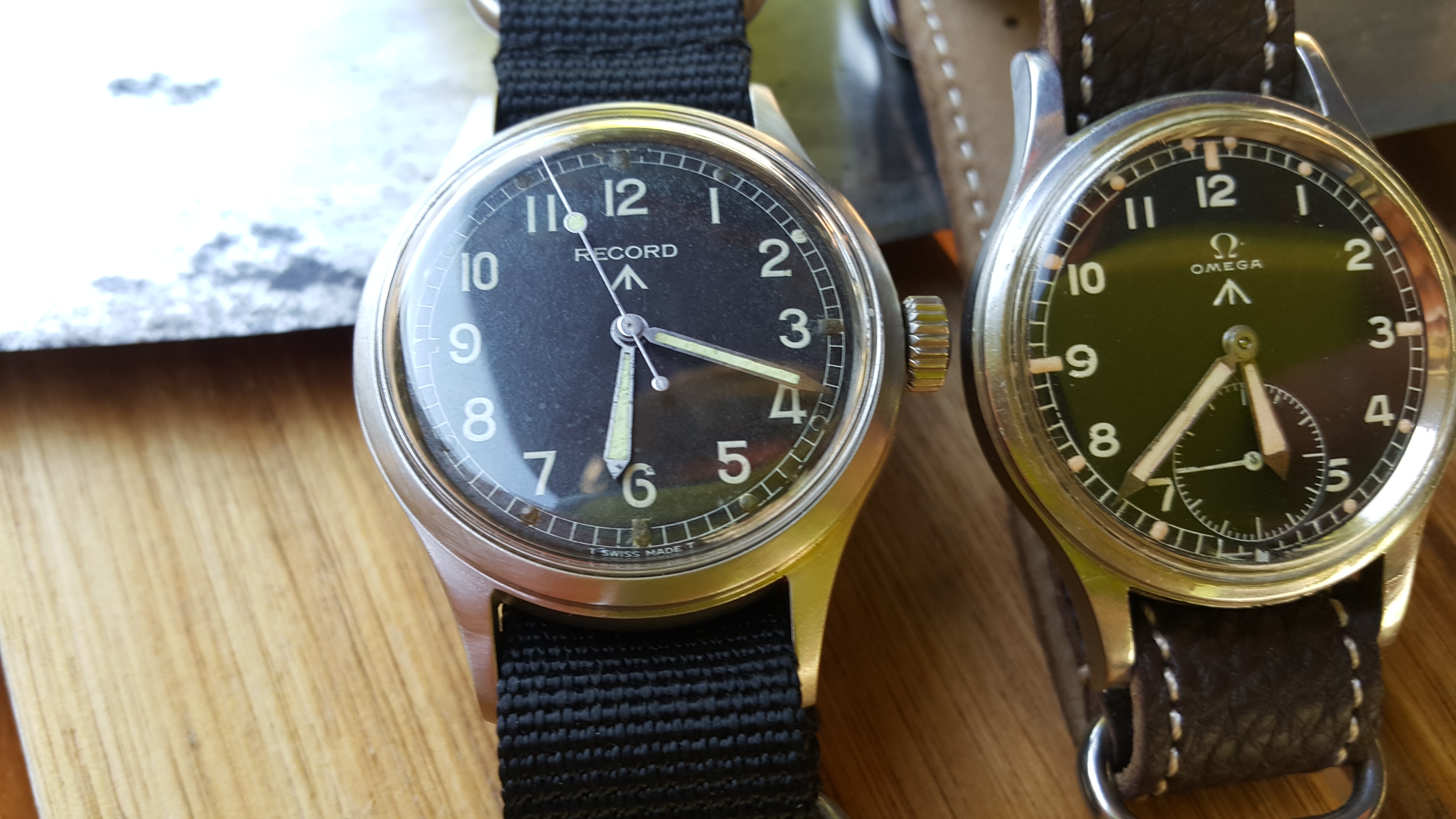 Record on sale military watch