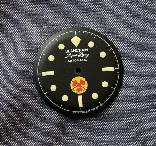 Blancpain Fifty Fathoms Vintage Dial For As 1700 Movement Reprint WatchCharts Marketplace