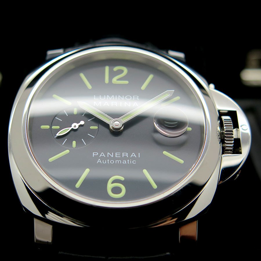 FS Panerai PAM 104 LUMINOR MARINA AUTOMATIC STAINLESS STEEL Q