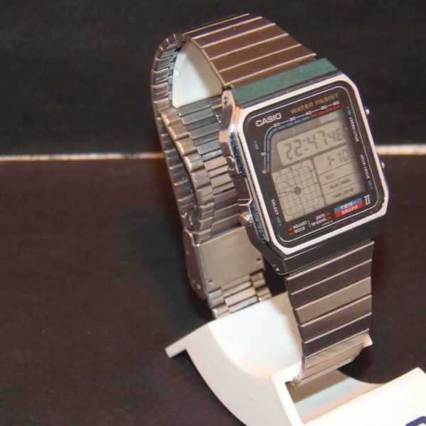 vtg RARE casio ae 220 MOD 808 TWIN GRAPH II VGC WatchCharts