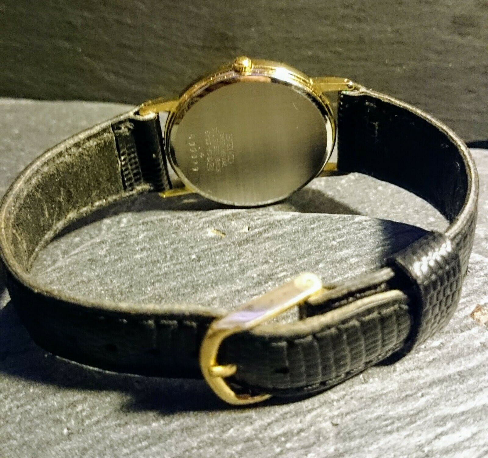 SEIKO 5Y39-7010 VINTAGE MENS QUARTZ WATCH, MADE OCT. 1988, GOOD 