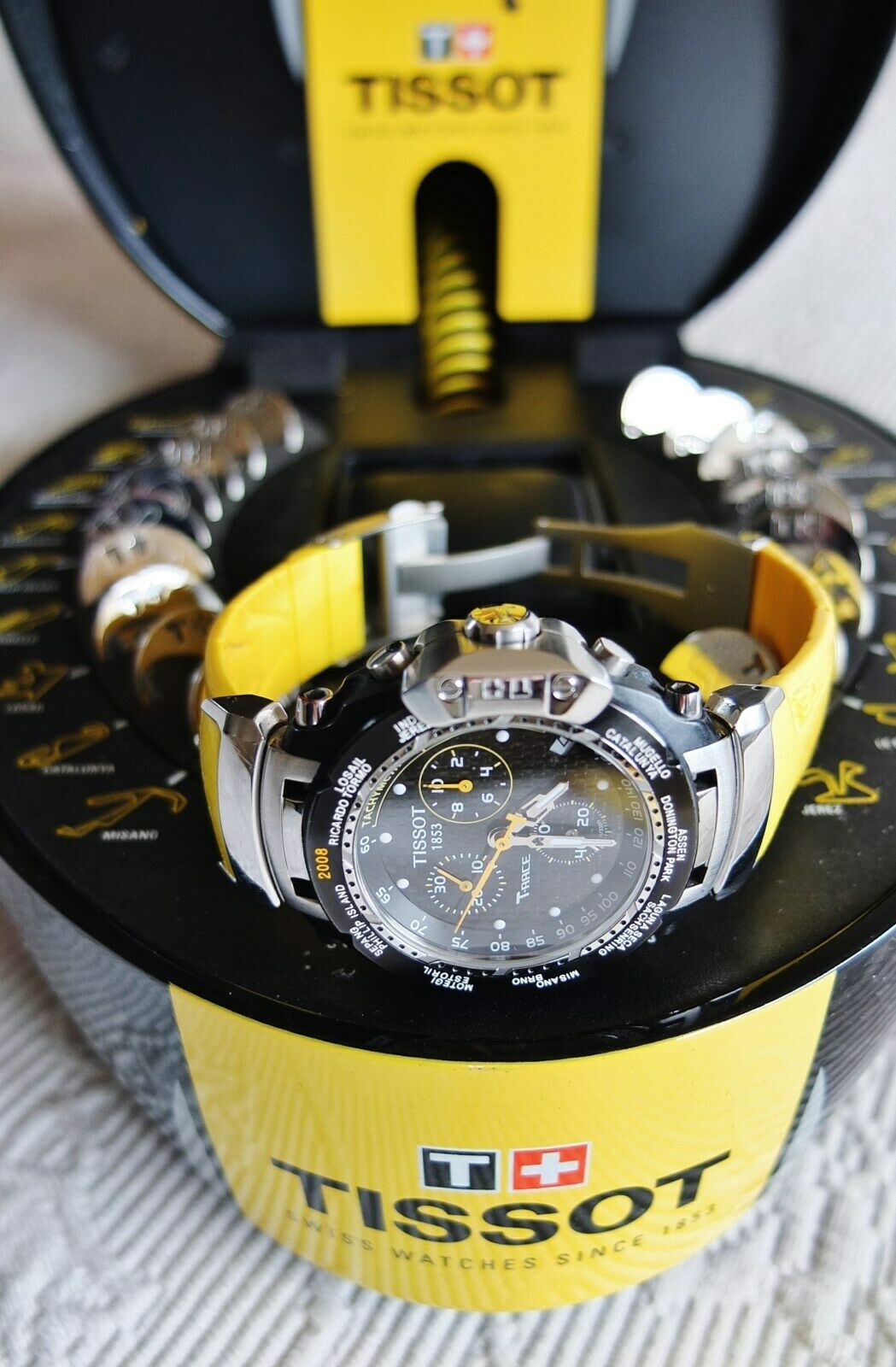 TISSOT MOTO GP 2008 Limited Edition Watch. T Race Rossi Years