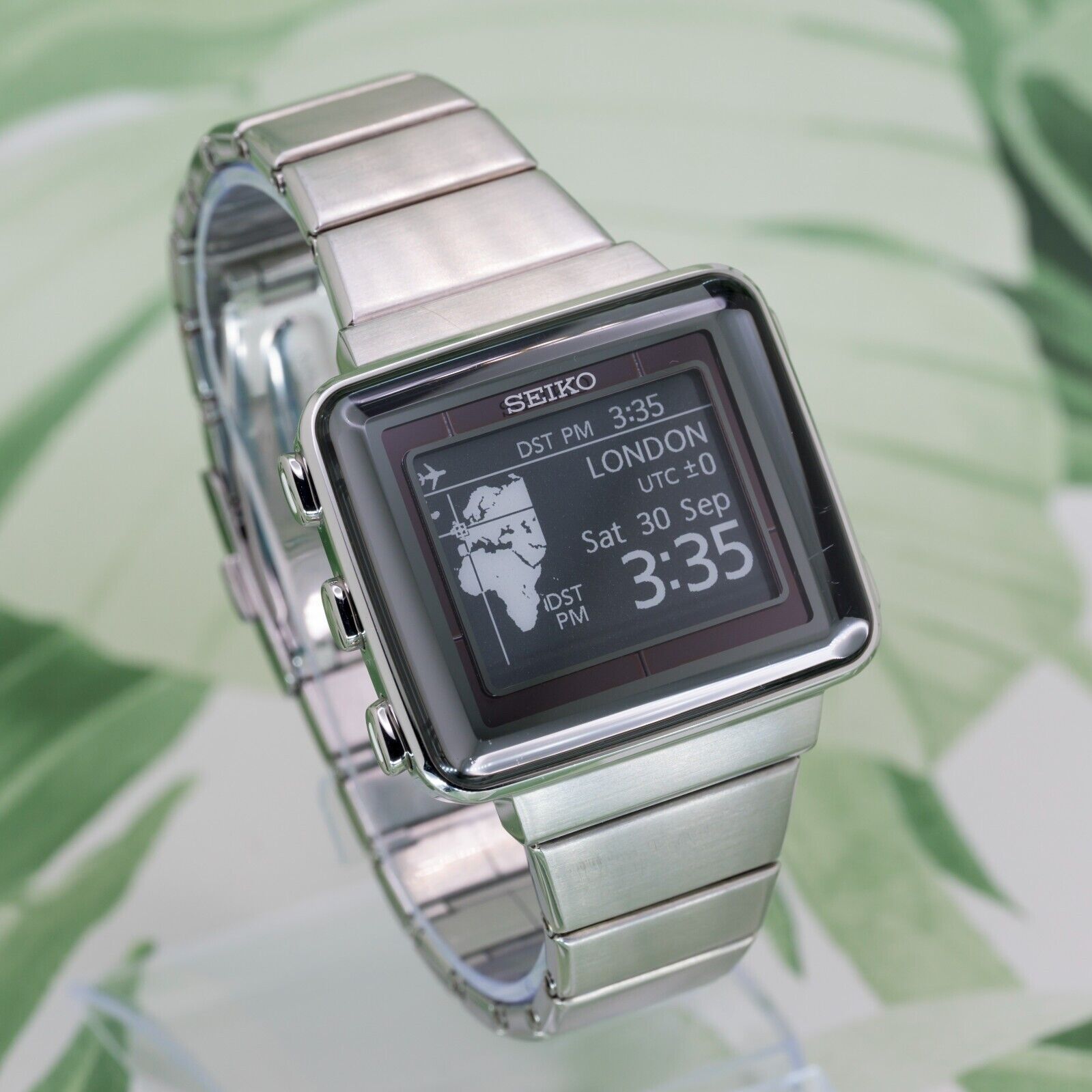 SEIKO S771-0AA0 EPD(電子ペーパー)次世代のデジタルウオッチ - 時計