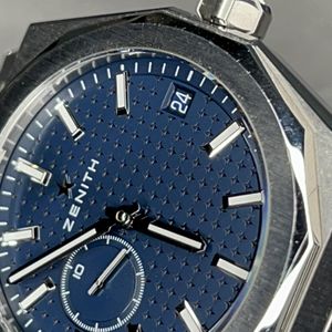 Zenith Defy Skyline Blue - 2 Integrated Bracelets with Easy Swap - Full Kit