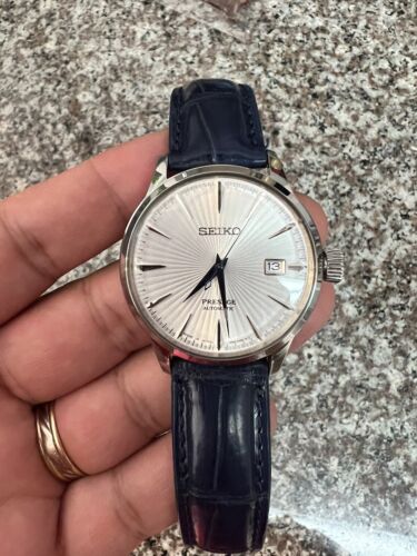 Seiko Presage Automatic White Men's Watch - SRPB77 | WatchCharts