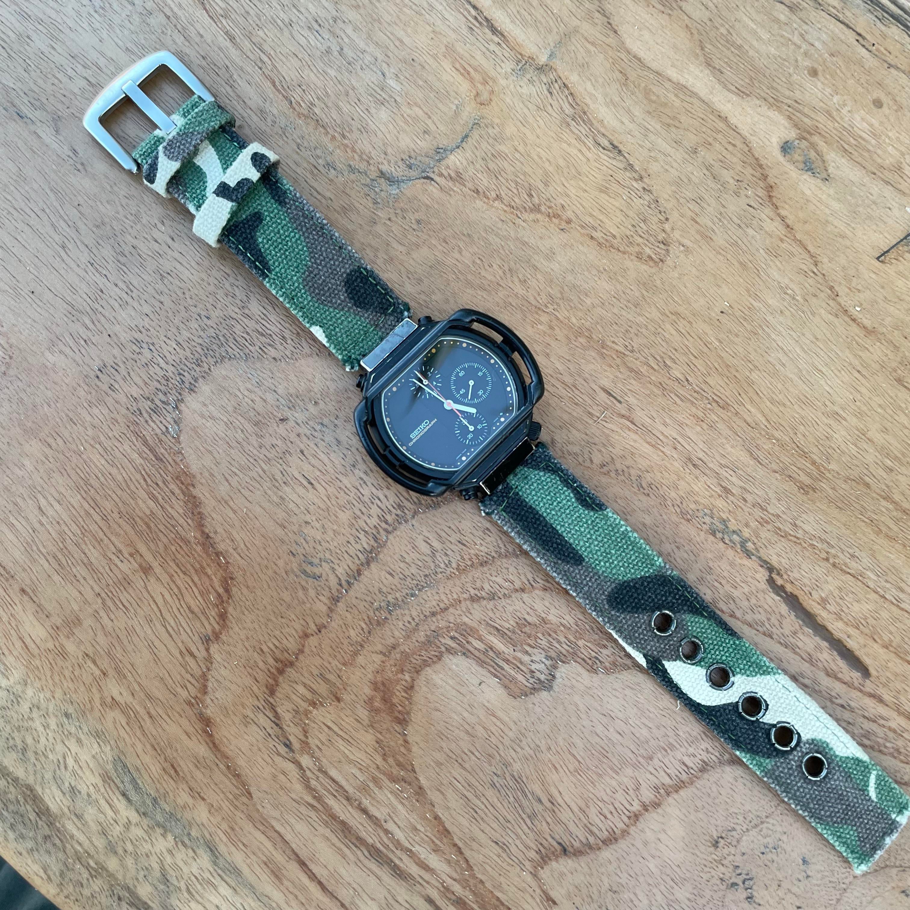 WTS] Seiko 7a28-5000 vintage chronograph. Giugiaro motocross