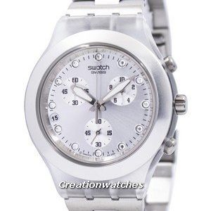 RELOJ SWATCH FULL-BLOODED SILVER IRONY DIAPHANE CHRONO SVCK4038G