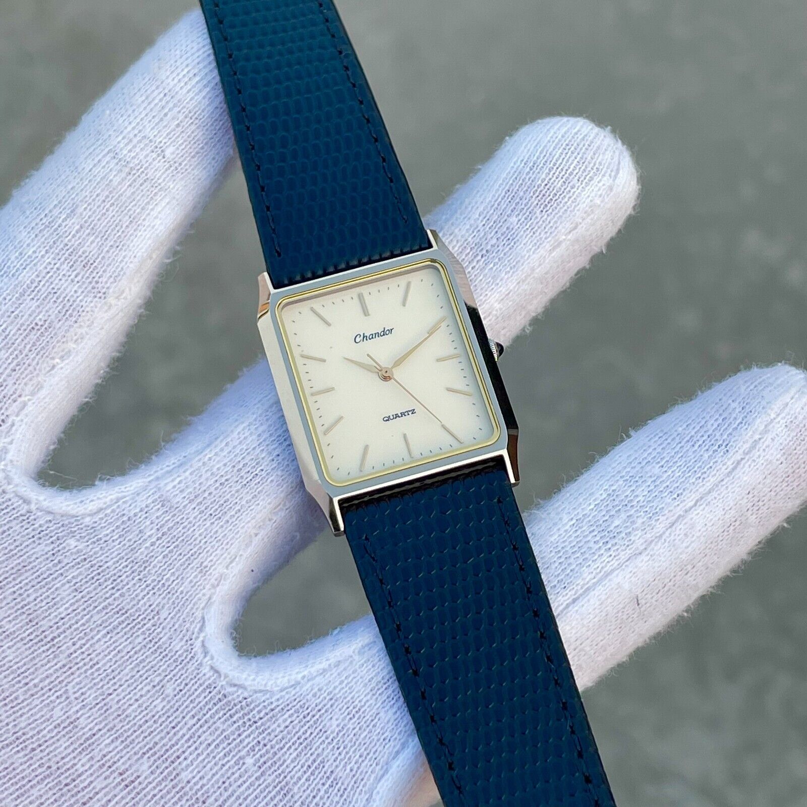 Vintage Orient Chandor Tungsten Carbide Quartz Men's Watch
