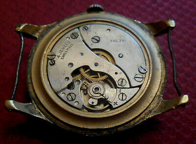 Vintage 1930s ORIS WATCH NOVORIS Swiss Made Tank Watch Running