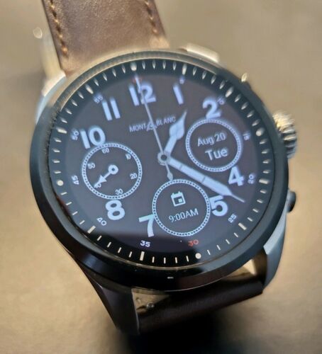 summit 2 bicolor steel and leather