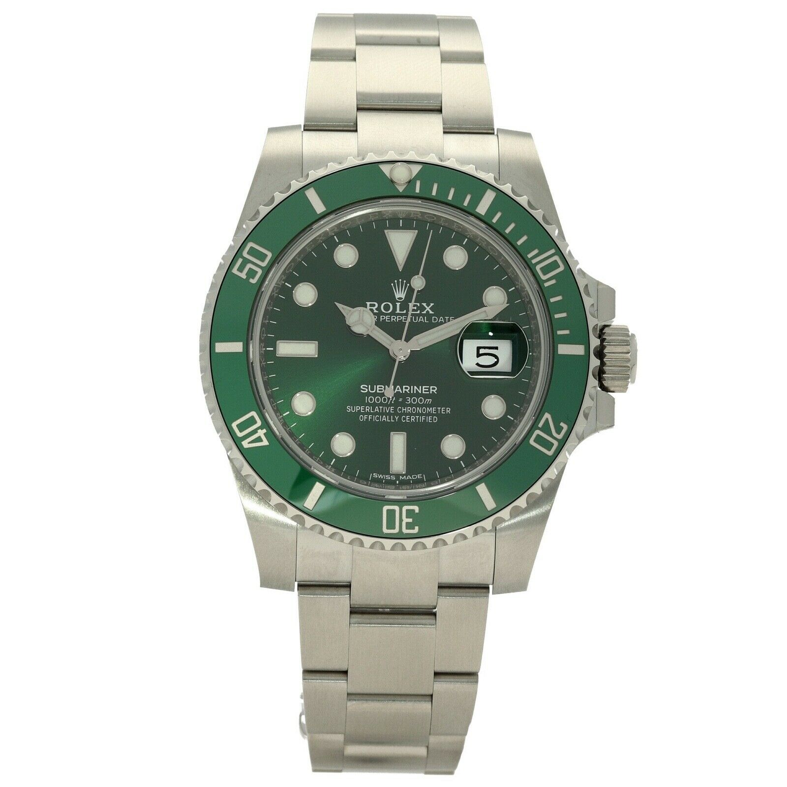 rolex hulk 2015