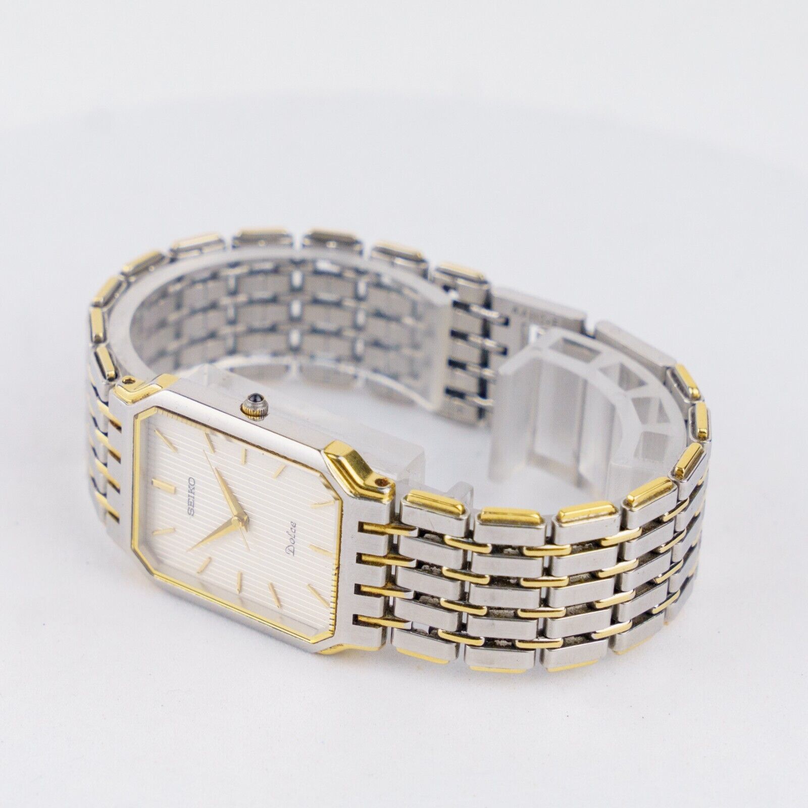 Seiko Dolce 5E31-5A40 Gold Silver Men