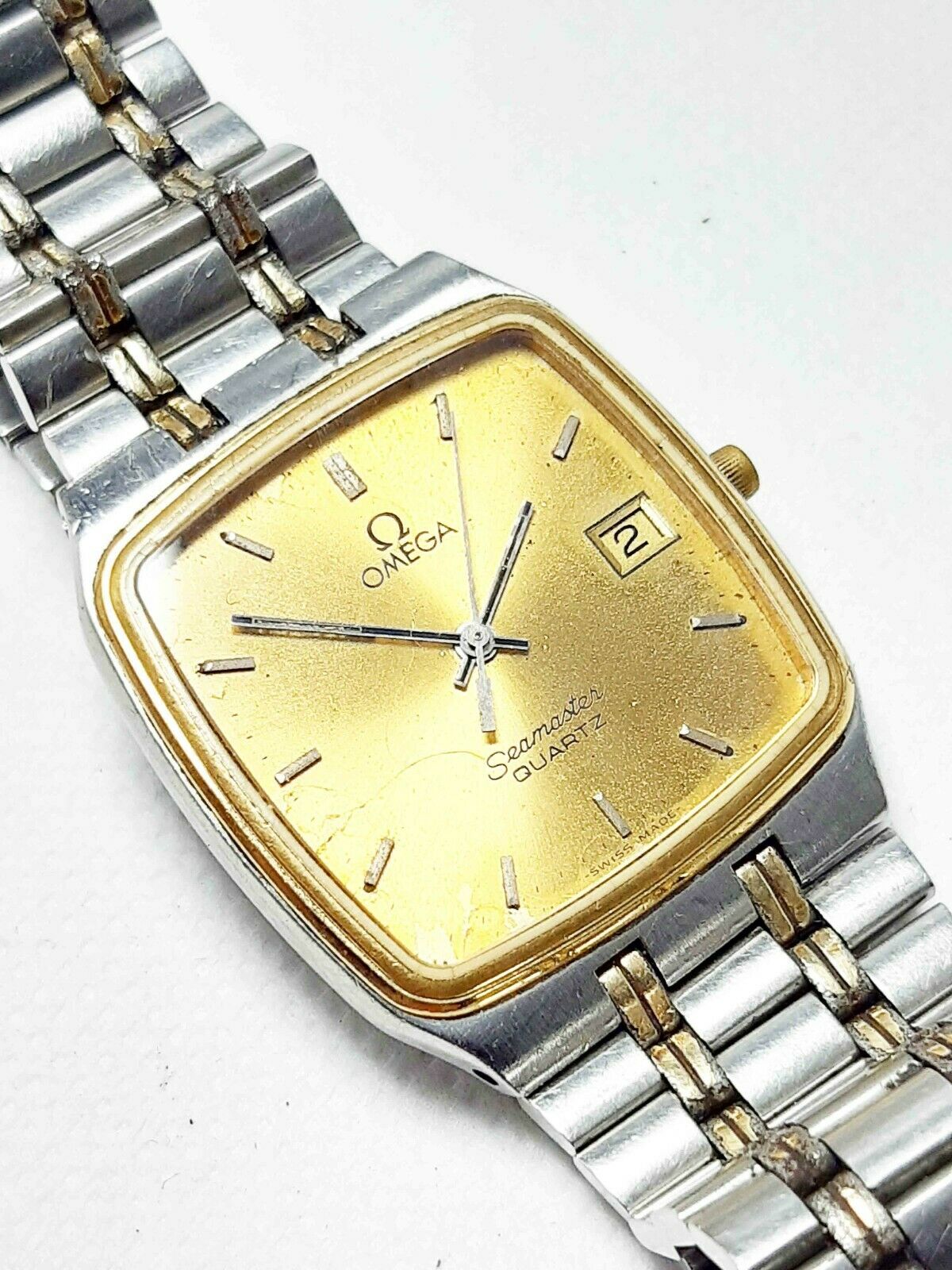 1978 Omega Seamaster Classic Vintage Mens Day Date Quartz