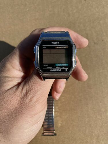 timex cr2016 cell wr 30m stainless steel back