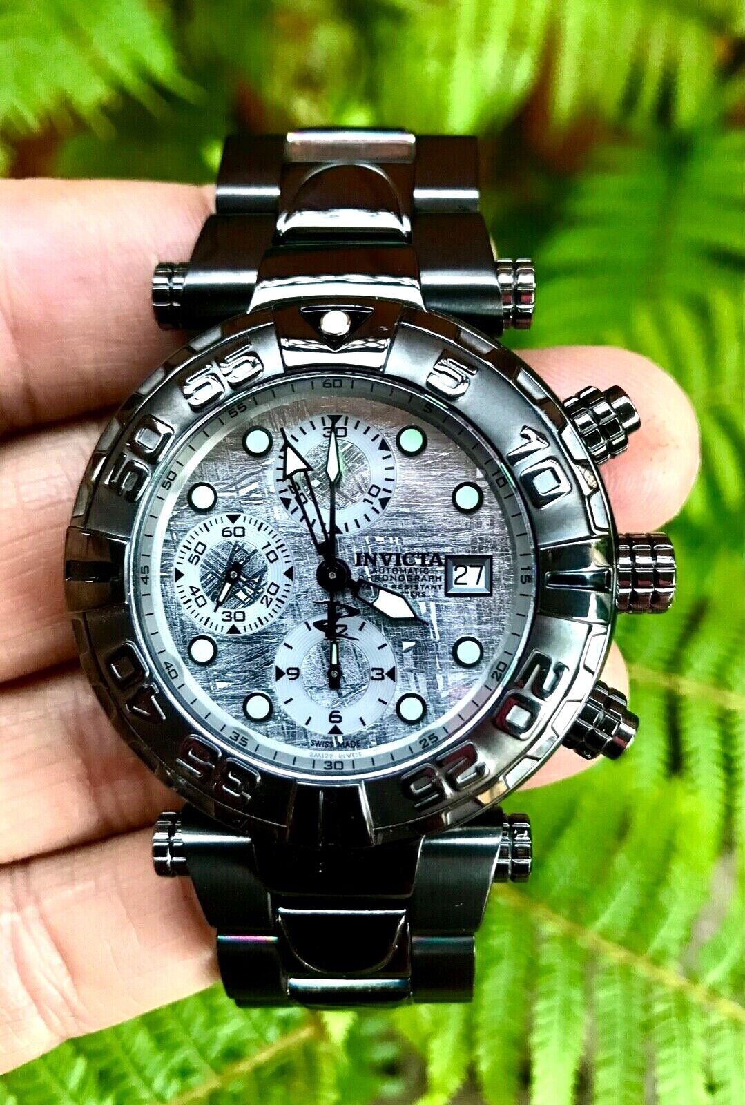 Invicta Men Subaqua Noma I 4381 Meteorite Limited Swiss Made Valjoux 7750 Watch WatchCharts Marketplace