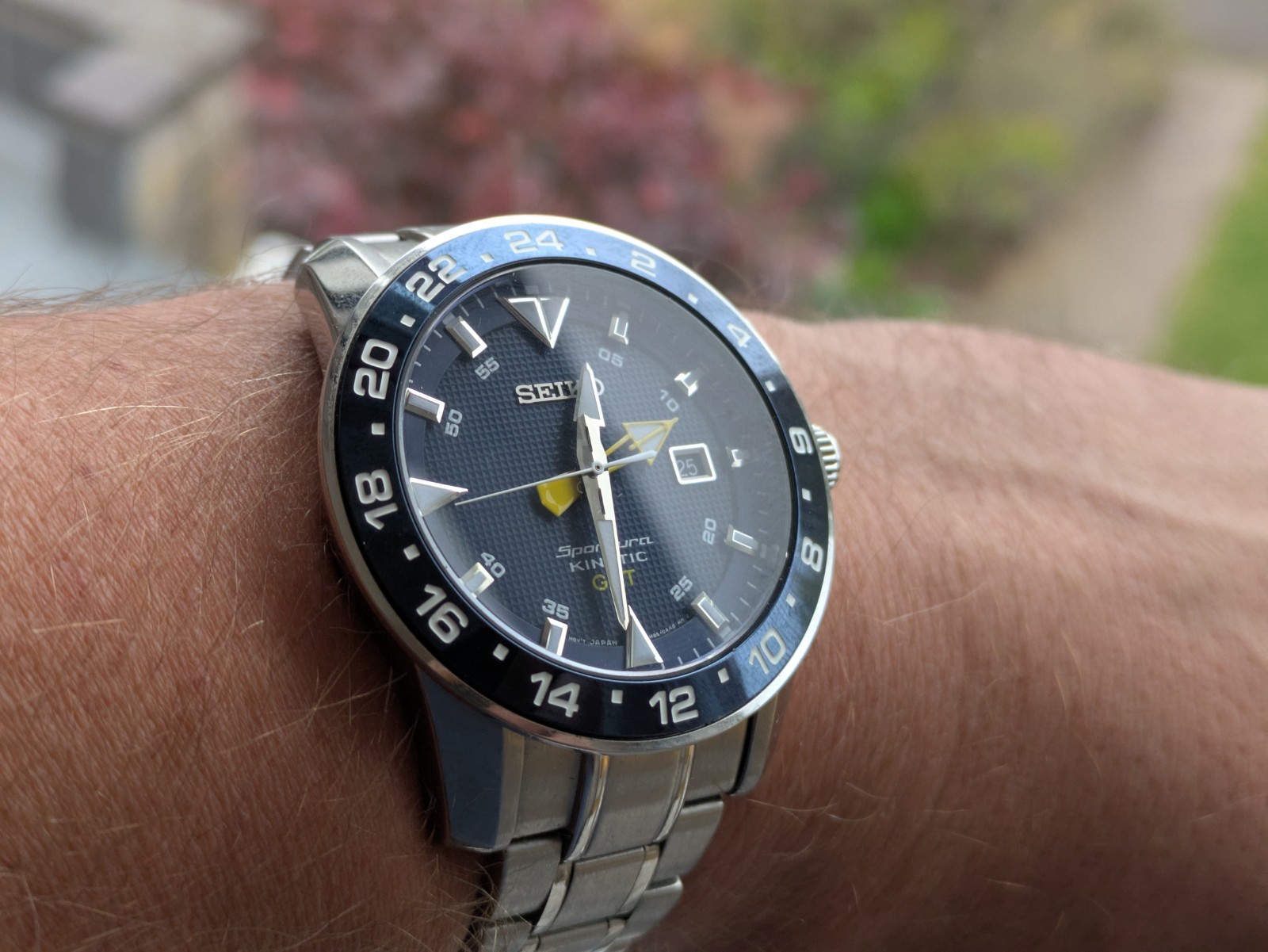Seiko Sportura Kinetic GMT SUN017 Price as of February 2026