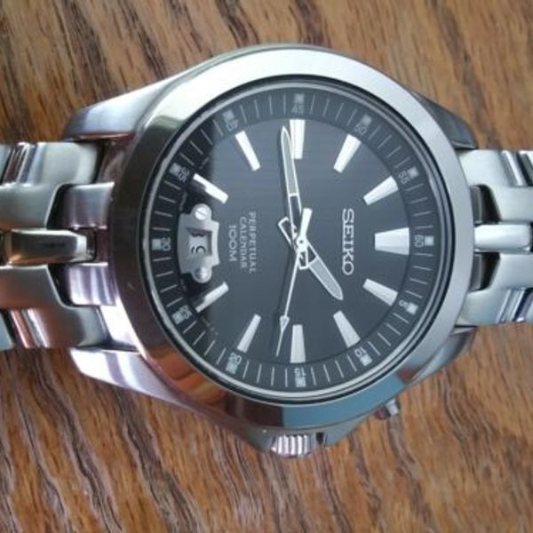 Seiko perpetual calendar watch 6A32 00P0 WatchCharts Seiko perpetual calendar watch 6A32 00P0 WatchCharts