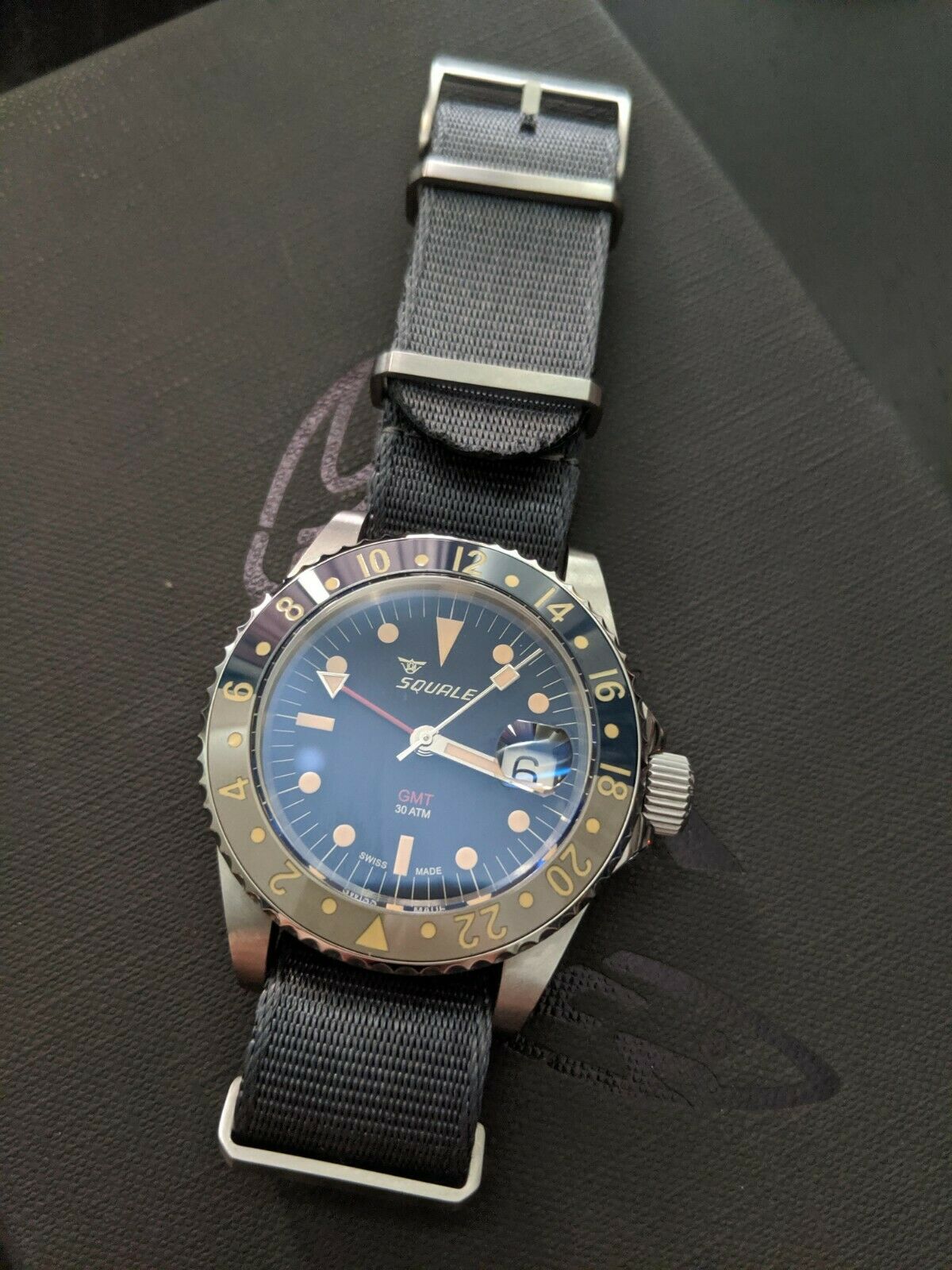 Squale tropic hot sale gmt ceramica