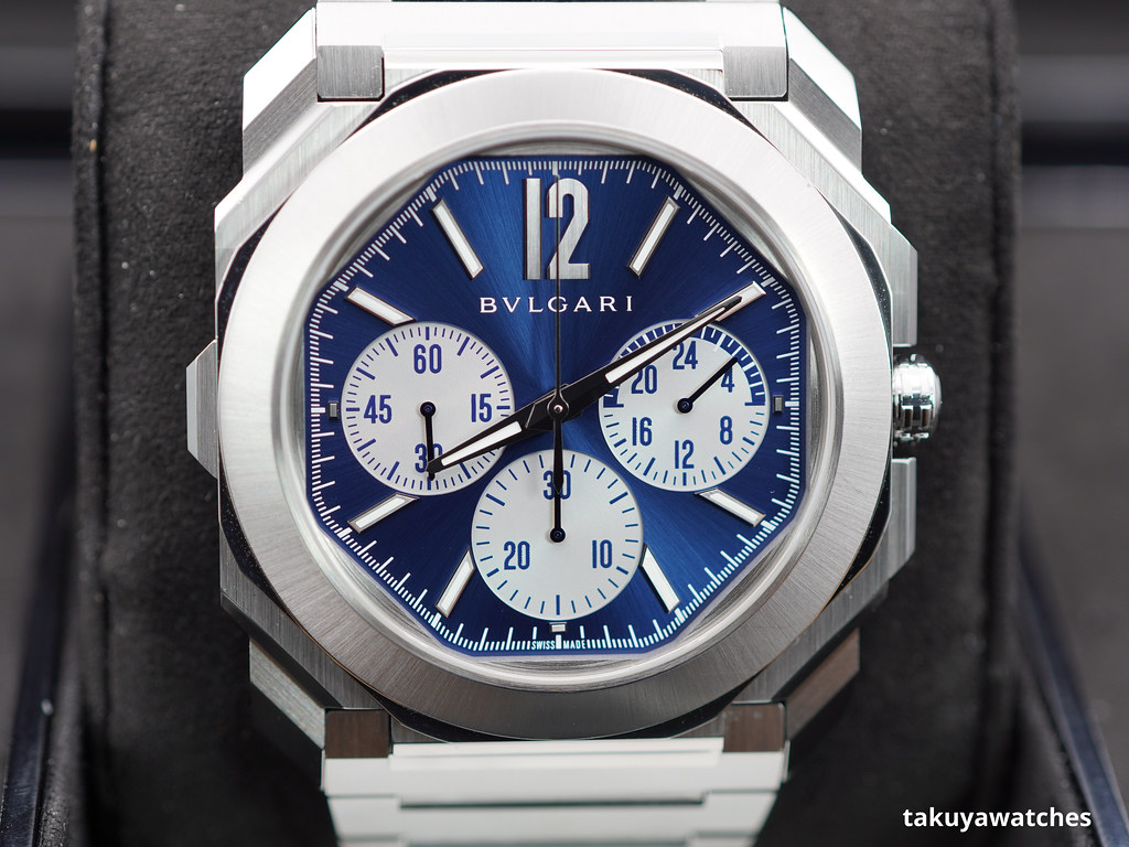 Bulgari hot sale octo blue